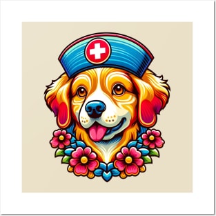 Nurse dog Posters and Art